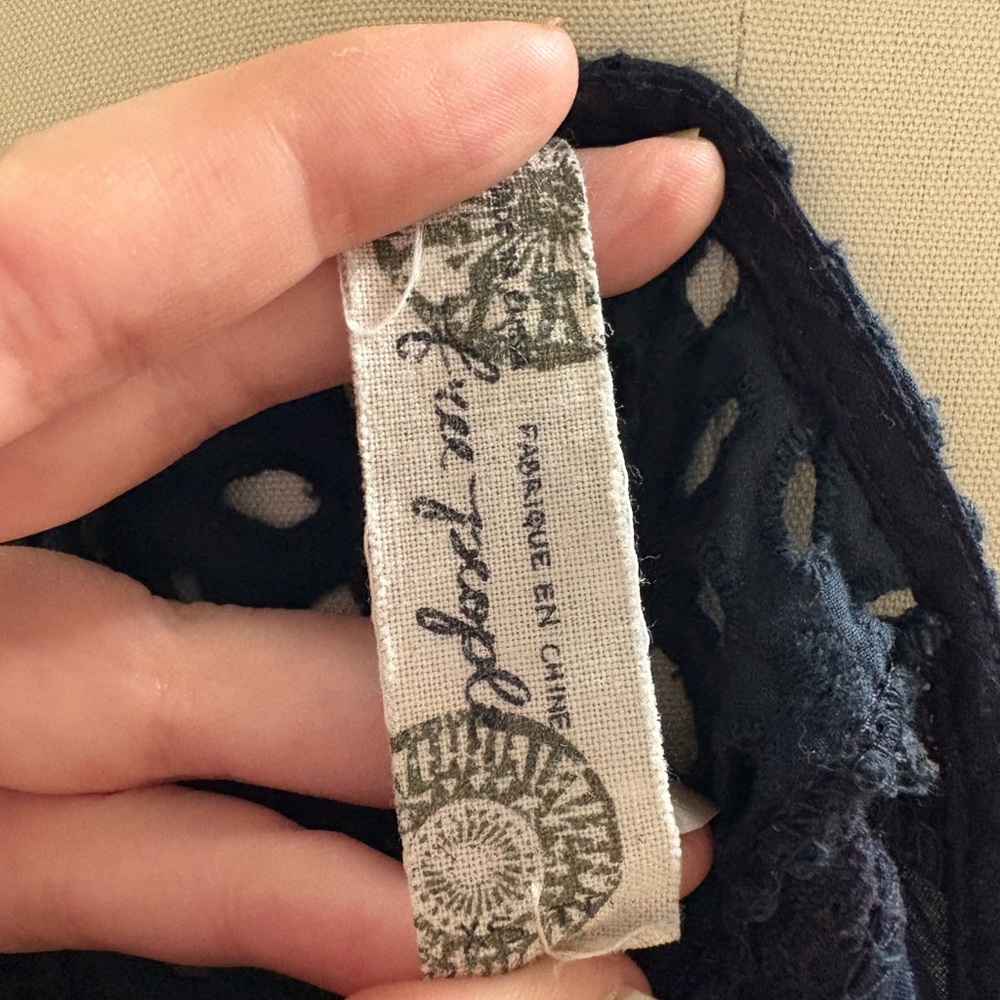 Rare Free People Cotton Dress - Picture 5 of 6